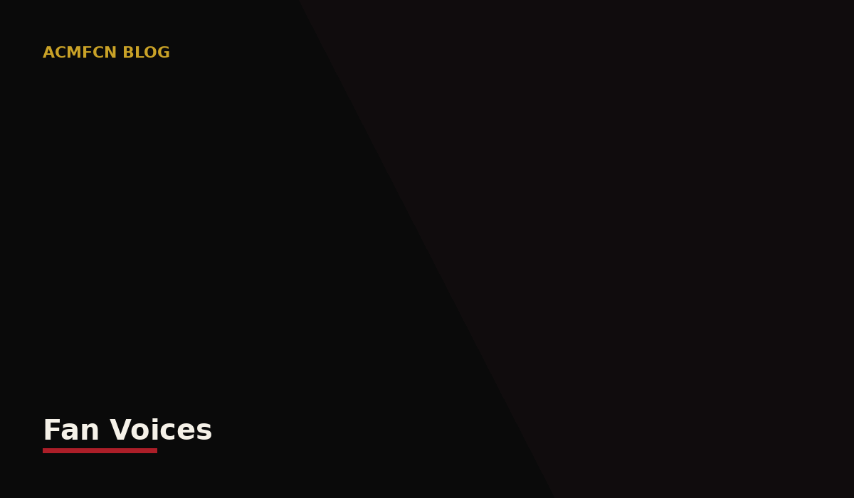 Fan voices placeholder